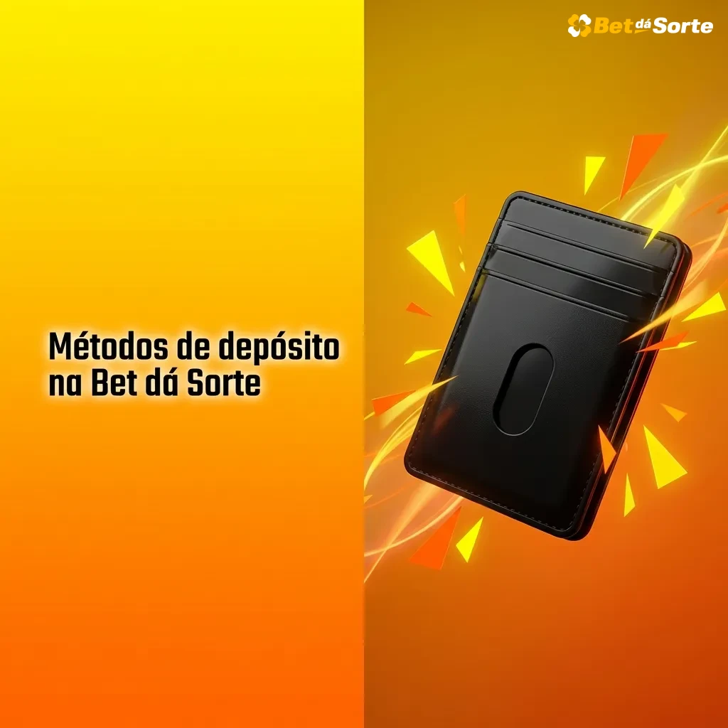 Tela da Bet dá Sorte exibindo área de depósito com opções de pagamento em reais, como PIX, boleto e cartão